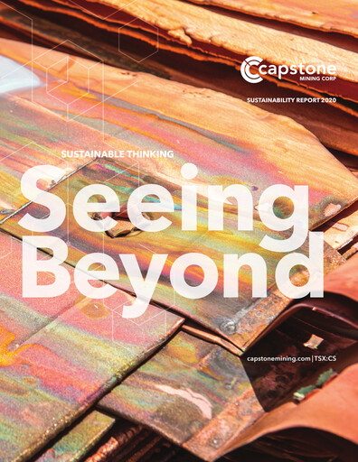 Thumbnail Capstone Copper Sustainability Report 2020