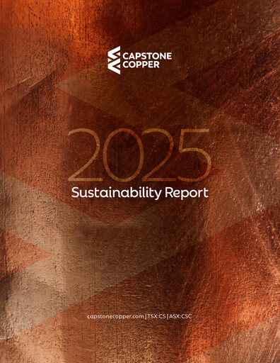 Miniature Capstone Copper Rapport de durabilité 2025