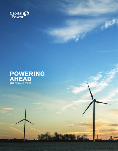 Thumbnail Capital Power Annual Report 2013