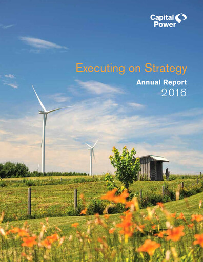Thumbnail Capital Power Annual Report 2016