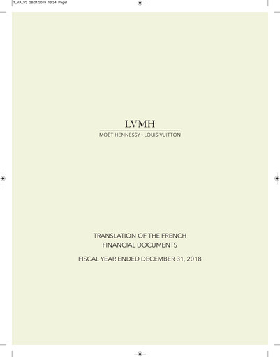 Thumbnail LVMH Financial Report 2018