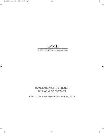 Thumbnail LVMH Financial Report 2019