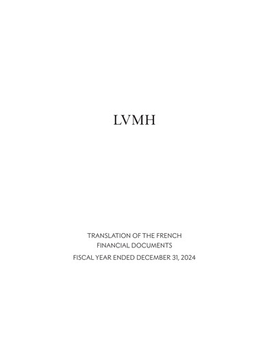 Thumbnail LVMH Financial Report 2024