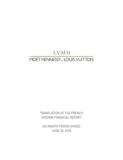 Thumbnail LVMH Half-year Report 2018-h1