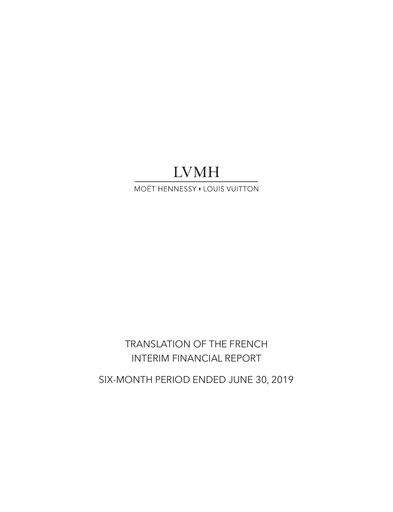 Thumbnail LVMH Half-year Report 2019-h1