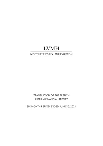Thumbnail LVMH Half-year Report 2021-h1