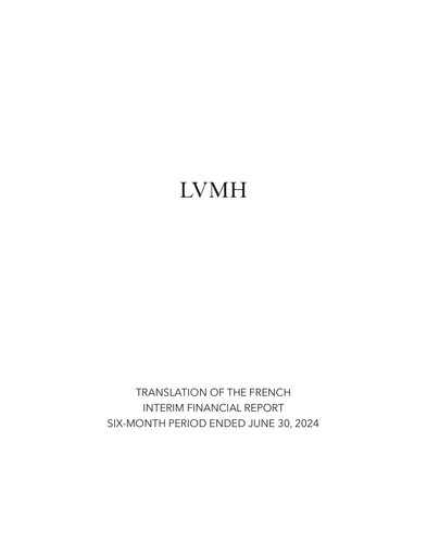 Thumbnail LVMH Half-year Report 2024-h1