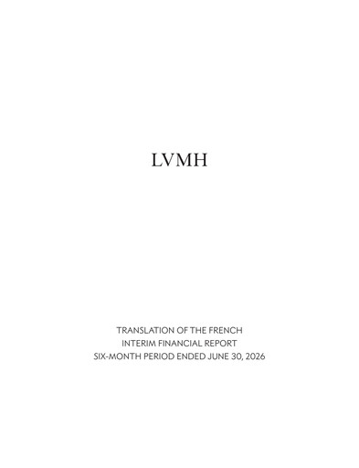 Thumbnail LVMH Half-year Report 2026-h1