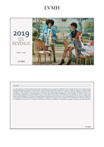 Thumbnail LVMH Quarterly Report 2019-q1