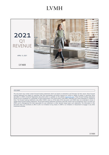 Thumbnail LVMH Quarterly Report 2021-q1