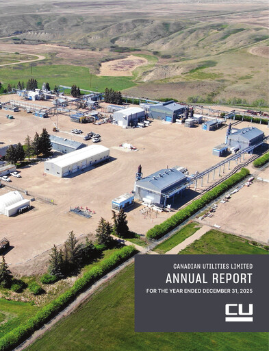 Thumbnail Canadian Utilities
 Annual Report 2025