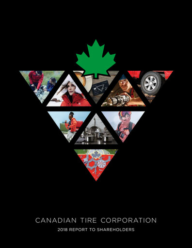 Miniature Canadian Tire Rapport annuel 2018