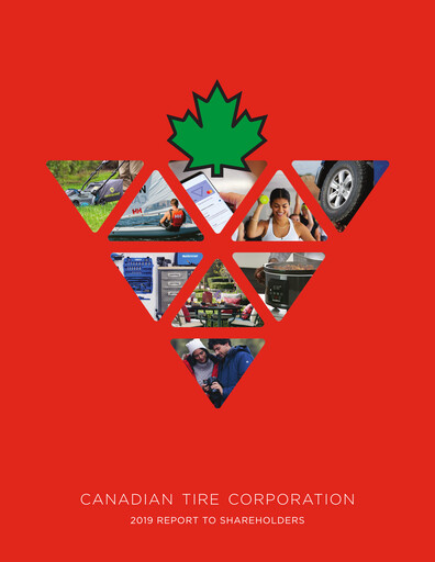 Miniature Canadian Tire Rapport annuel 2019