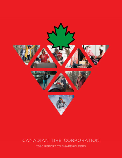 Miniature Canadian Tire Rapport annuel 2020