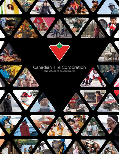 Miniature Canadian Tire Rapport annuel 2021
