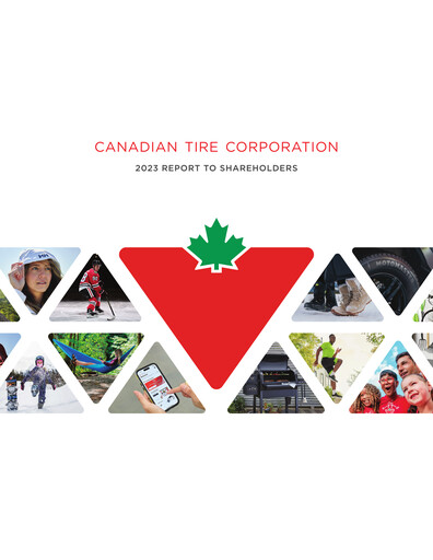 Miniature Canadian Tire Rapport annuel 2023