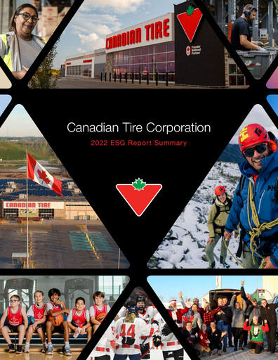 Vorschaubild Canadian Tire ESG-Bericht 2022