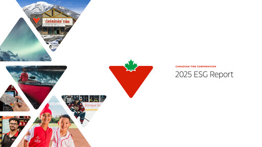 Thumbnail Canadian Tire ESG Report 2025