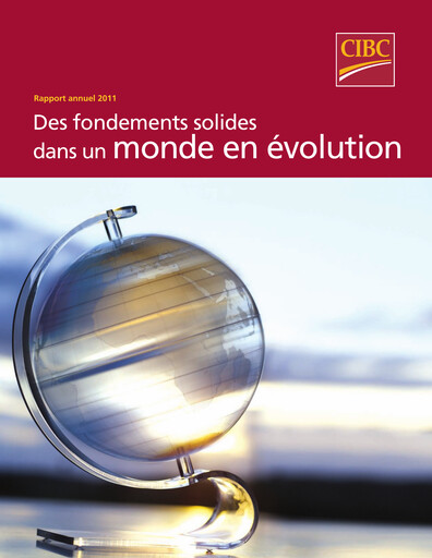 Thumbnail CIBC (Canadian Imperial Bank of Commerce) Annual Report 2011