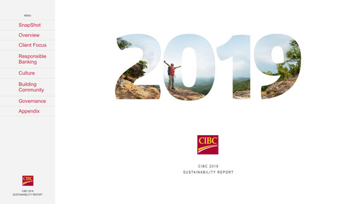 Thumbnail CIBC (Canadian Imperial Bank of Commerce) Sustainability Report 2019