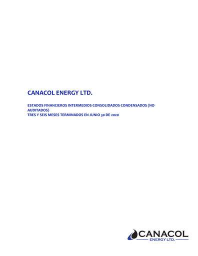 Thumbnail Canacol Energy Quarterly Report 2020-q2