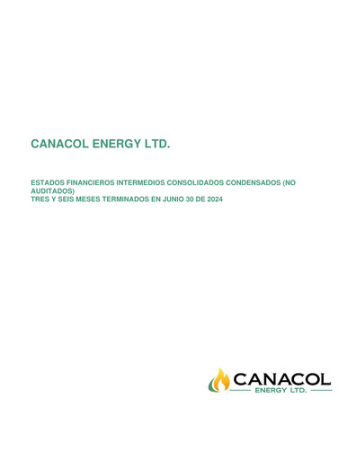 Thumbnail Canacol Energy Quarterly Report 2024-q2