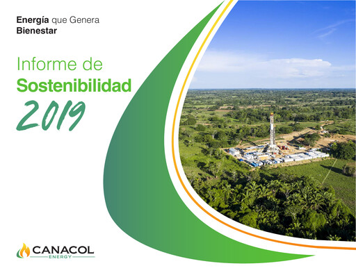 Thumbnail Canacol Energy Sustainability Report 2019