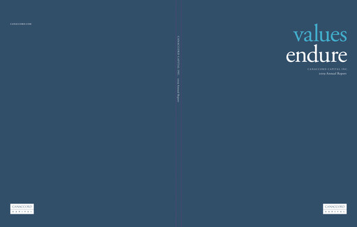 Thumbnail Canaccord Genuity Group Annual Report 2009
