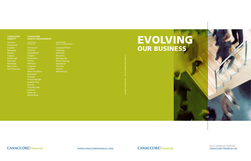 Thumbnail Canaccord Genuity Group Annual Report 2010