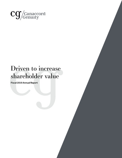 Thumbnail Canaccord Genuity Group Annual Report fy2019