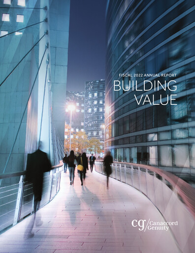 Thumbnail Canaccord Genuity Group Annual Report fy2022