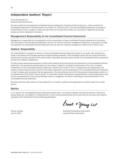 Vorschaubild Canaccord Genuity Group Finanzmitteilung 2018