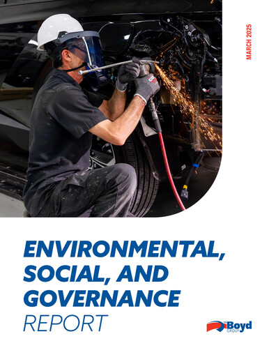 Thumbnail Boyd Group ESG Report 2024