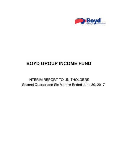 Thumbnail Boyd Group Quarterly Report 2017-q2