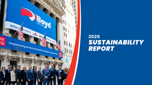 Thumbnail Boyd Group Sustainability Report 2025