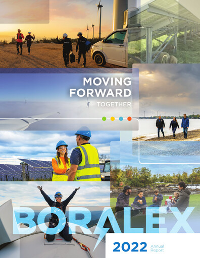 Thumbnail Boralex Annual Report 2022