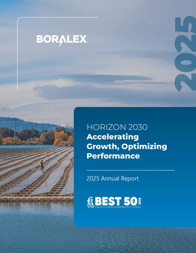 Thumbnail Boralex Annual Report 2025