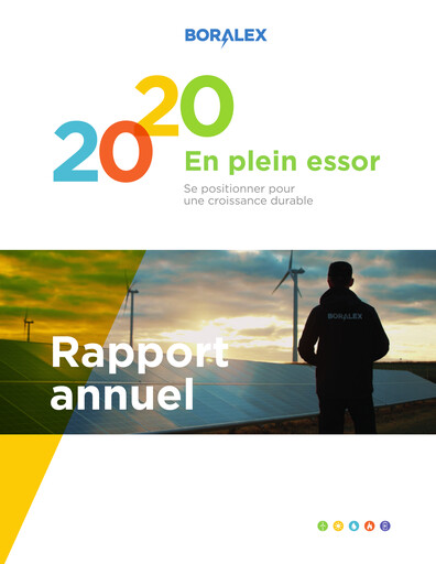 Thumbnail Boralex Annual Report 2020