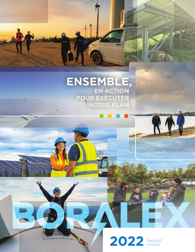 Thumbnail Boralex Annual Report 2022