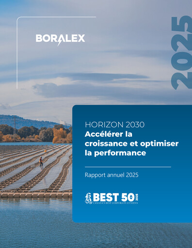 Thumbnail Boralex Annual Report 2025
