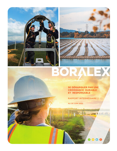 Miniature Boralex Rapport trimestriel 2022-q2