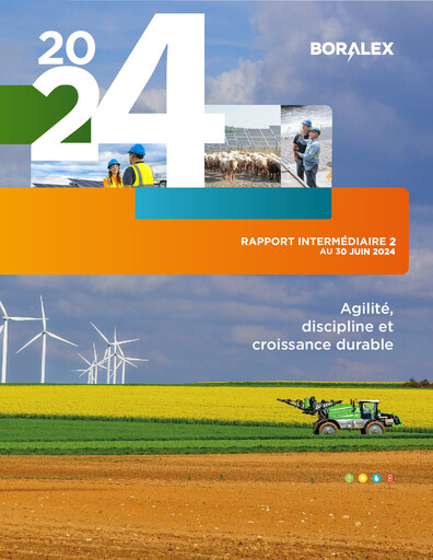 Miniature Boralex Rapport trimestriel 2024-q2