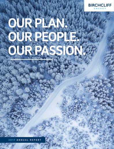 Vorschaubild Birchcliff Energy Jahresbericht 2017
