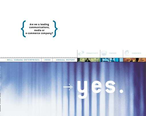 Thumbnail BCE Annual Report 2000