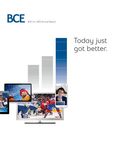 Thumbnail BCE Annual Report 2012