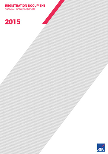 Thumbnail AXA Annual Report 2015