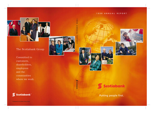 Thumbnail Scotiabank Annual Report 1998