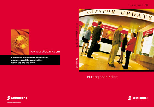 Thumbnail Scotiabank Annual Report 1999