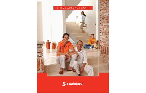 Thumbnail Scotiabank Annual Report 2004