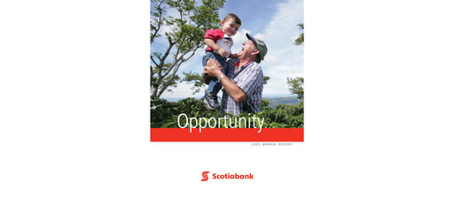 Thumbnail Scotiabank Annual Report 2005